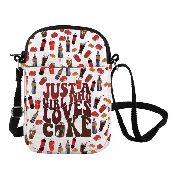 So-Da Crossbody Bag So-Da Addict Gift Drinker Lovers Gift Drink Lover UwU - Picture 1 of 7